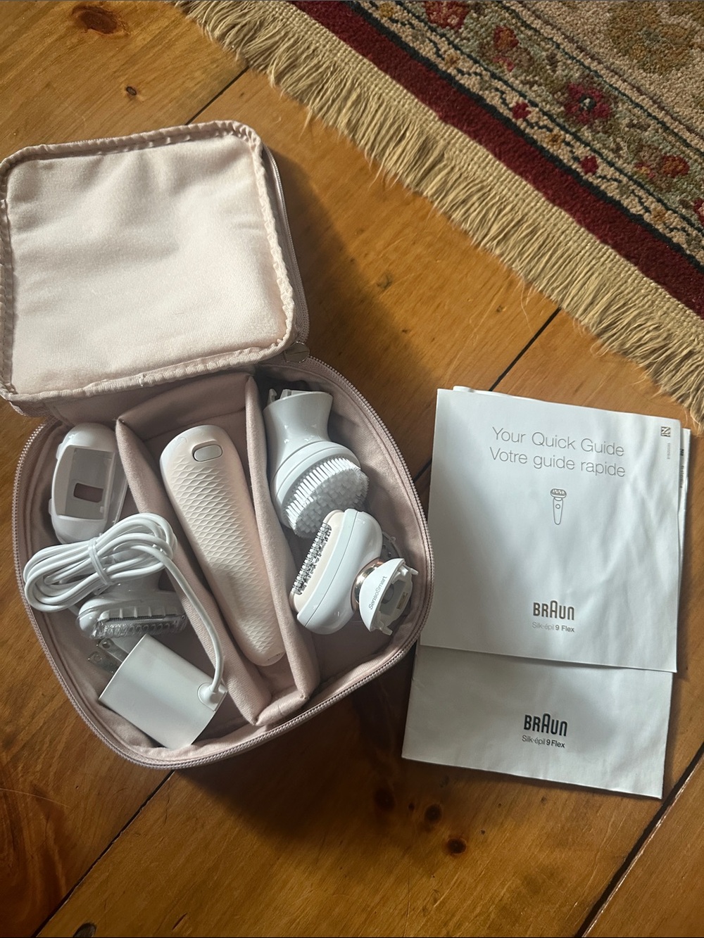 Braun Silk·épil 9 Flex Electric Epilator - Blush Pink
